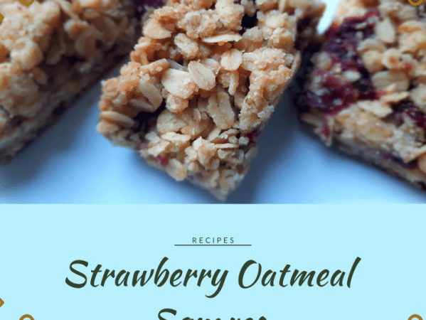 Strawberry Oatmeal Squares