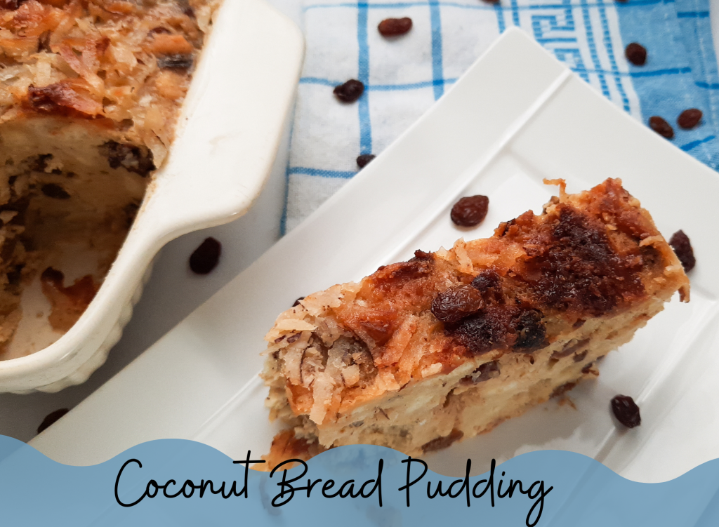 Coconut Bread Pudding